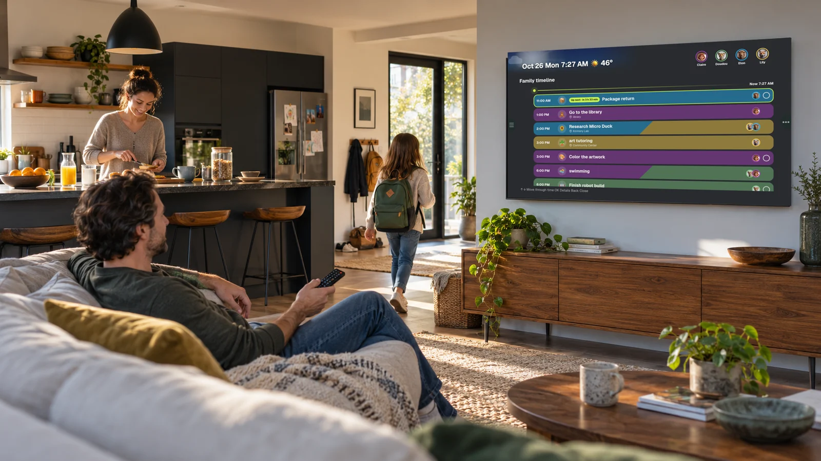 How to Turn Your TV Into a Family Calendar with KinTV